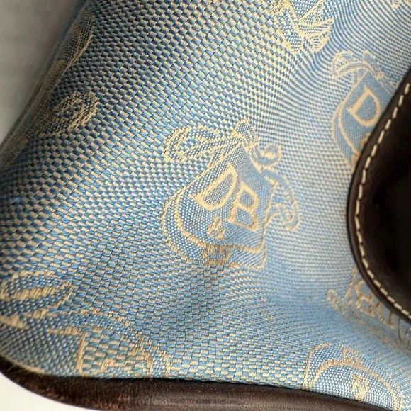 Dooney & Bourke Shoulder Bag Womens Monogram DL57C X8 Pouch Wallet Set Purse - Picture 8 of 16